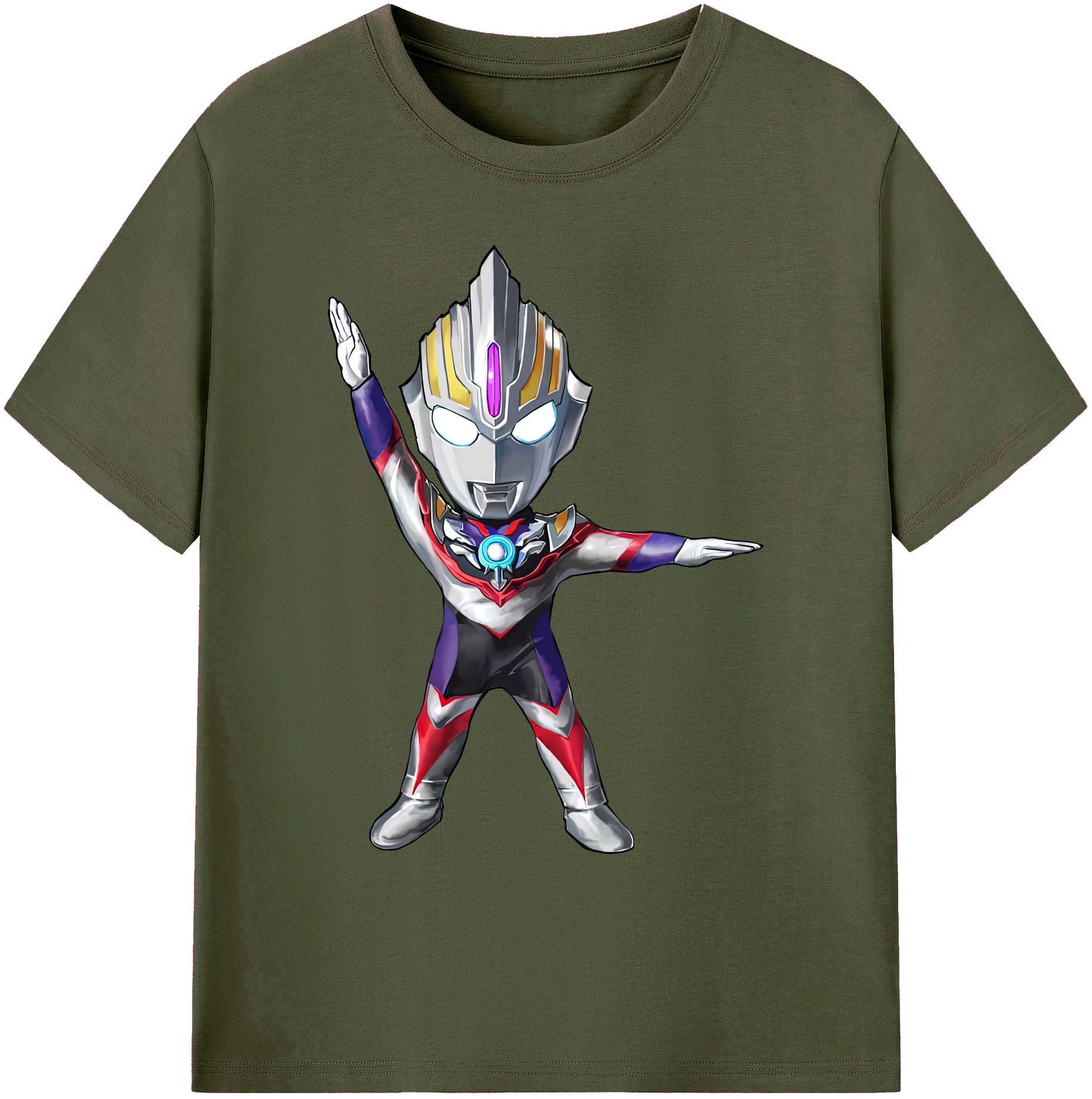 （画像用） ウルトラマン Ultraman 綿100％ メンズ半袖Tシャツ｜肌触りやわらか＆通気性